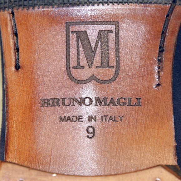 * NIB * $395 Bruno Magli NILO 9 M Navy Suede Nordstrom * add $15 new Trees main image 6
